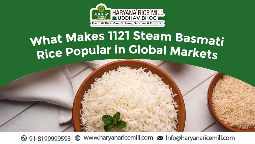 1121 Steam Basmati Rice