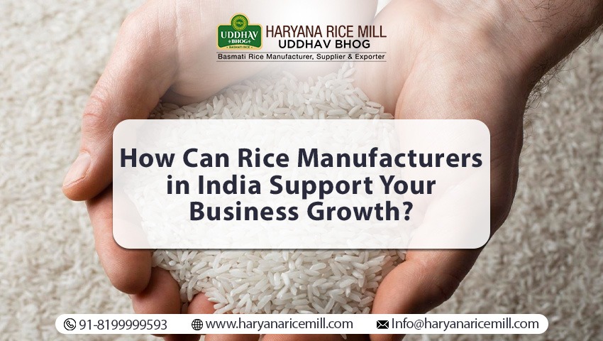 Rice Manufacturers in India